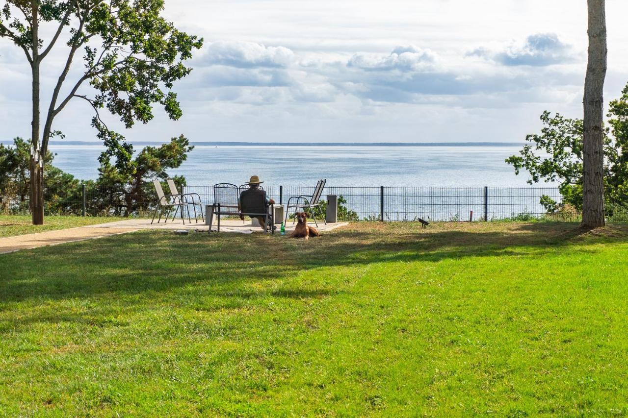Terrassenwohnung "Kliffgarten" - Oase Am Haff Garz  Esterno foto