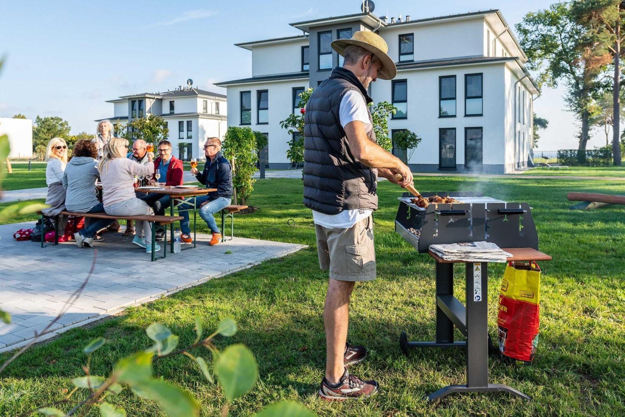 Terrassenwohnung "Kliffgarten" - Oase Am Haff Garz  Esterno foto